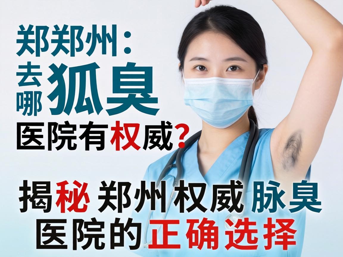 郑州去狐臭哪家医院有权威？揭秘郑州权威腋臭医院的正确选择