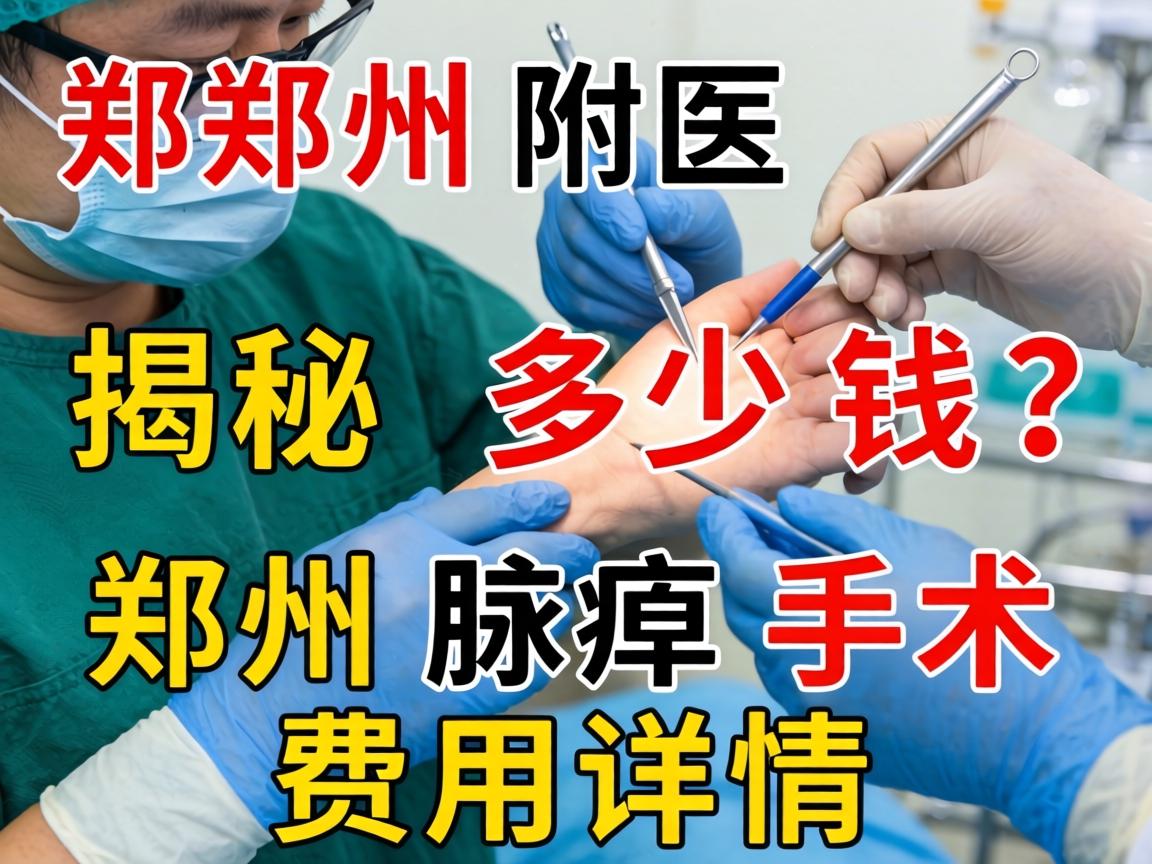 郑州附医腋臭手术多少钱？揭秘郑州腋臭手术费用详情