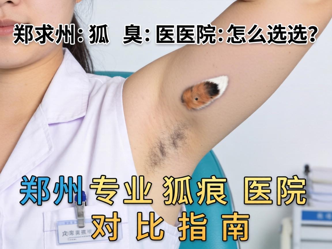 郑州狐臭医院怎么选？郑州专业狐臭医院对比指南