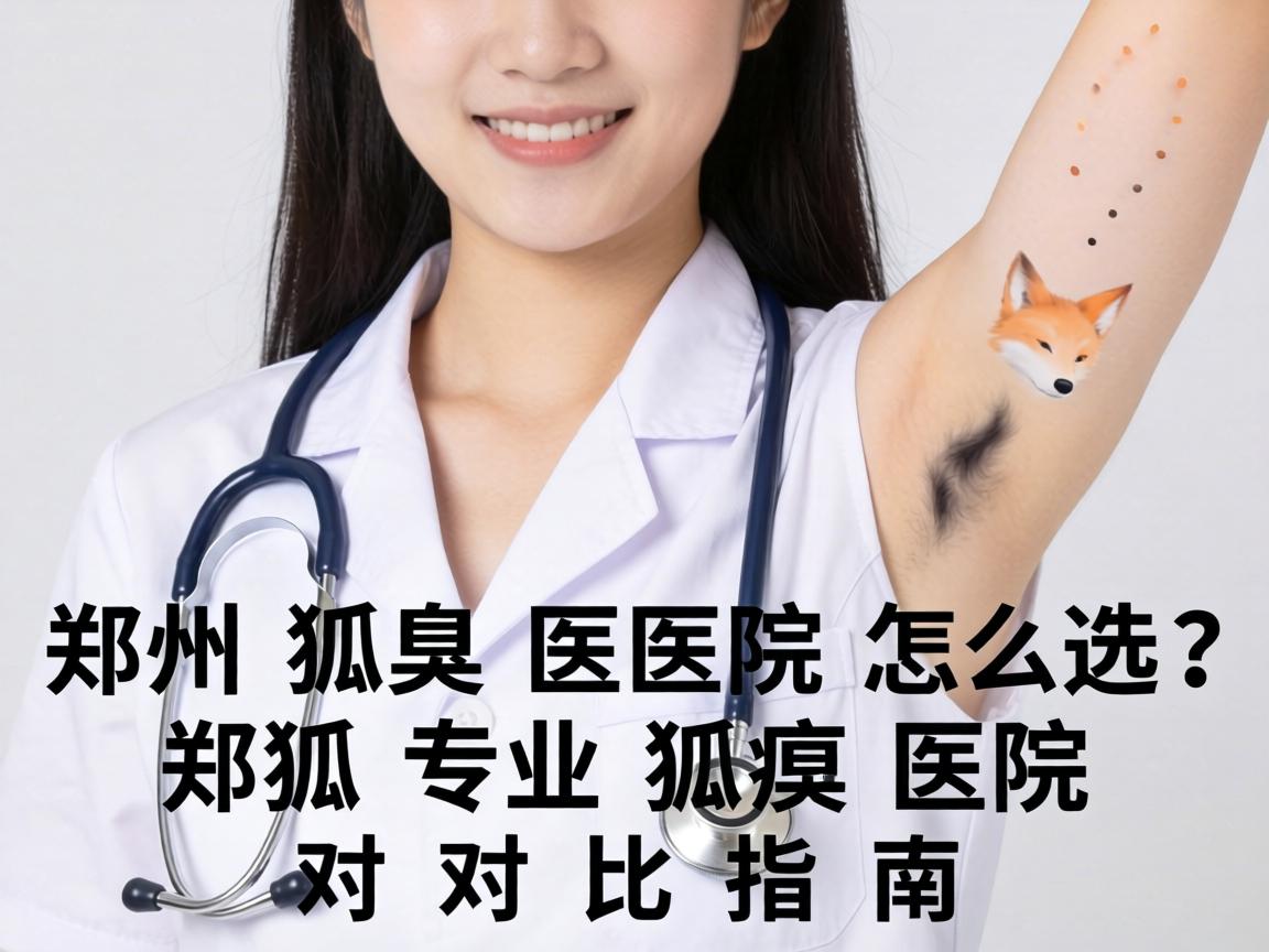 郑州狐臭医院怎么选？郑州专业狐臭医院对比指南