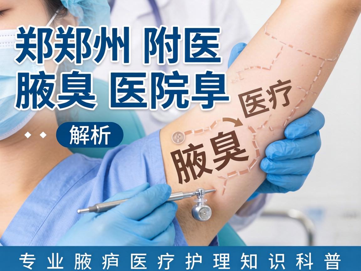 郑州附医腋臭医院解析，专业腋臭医疗护理知识科普