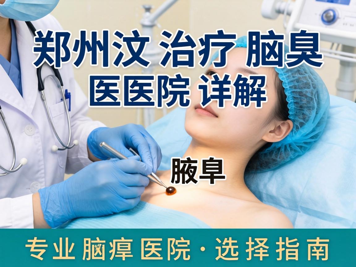 郑州治疗腋臭医院详解，专业腋臭医院的选择指南