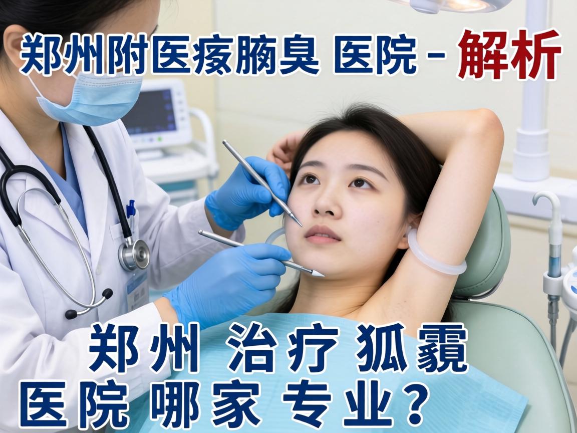 郑州附医腋臭医院解析，郑州治疗狐臭医院哪家专业？