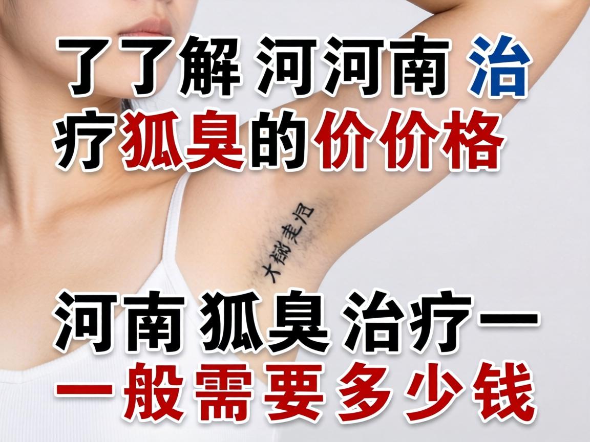 了解河南治疗狐臭的价格 河南狐臭治疗一般需要多少钱
