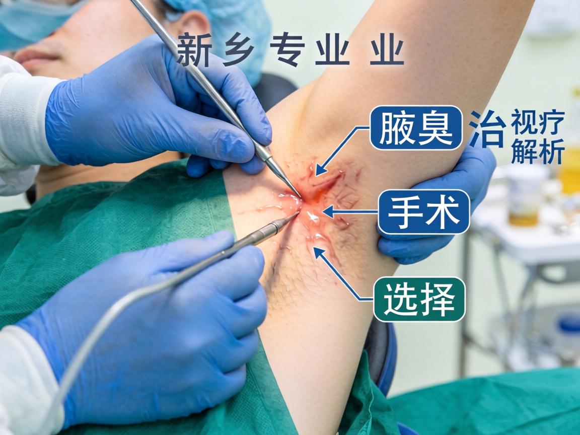 新乡腋臭手术治疗解析，专业视角下的腋臭手术选择
