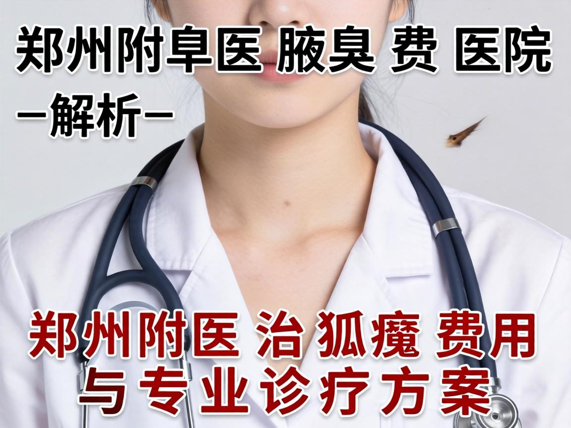 郑州附医腋臭医院解析，郑州附医治狐臭费用与专业诊疗方案