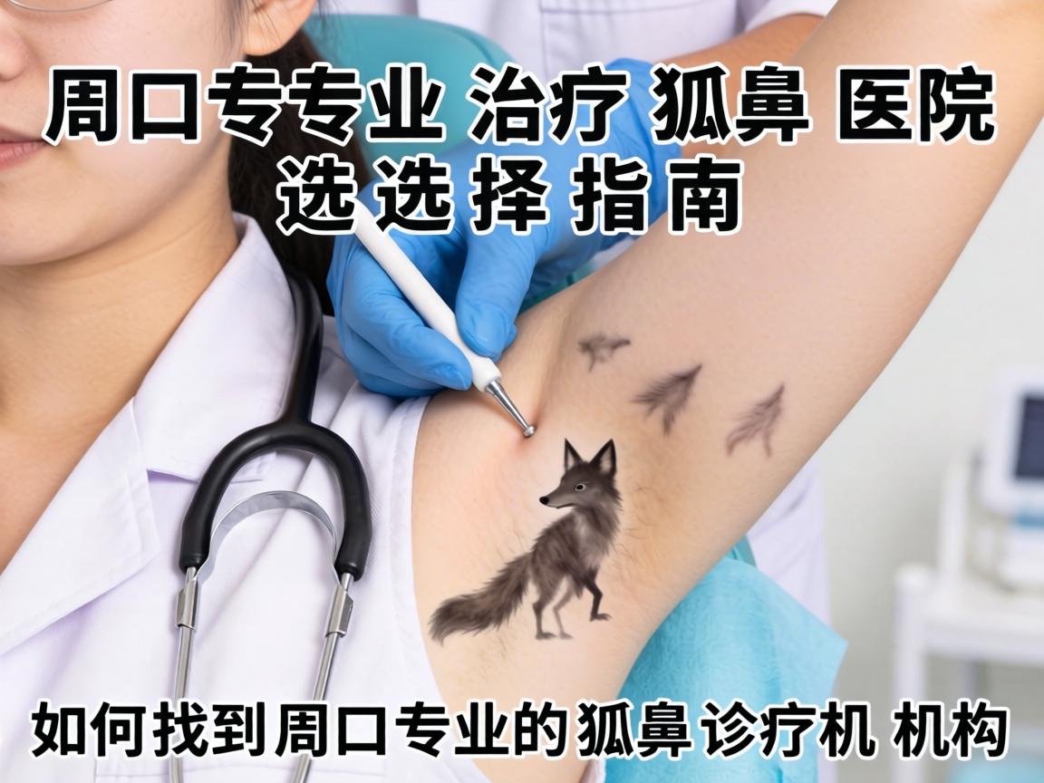 周口专业治疗狐臭医院选择指南，如何找到周口专业的狐臭诊疗机构