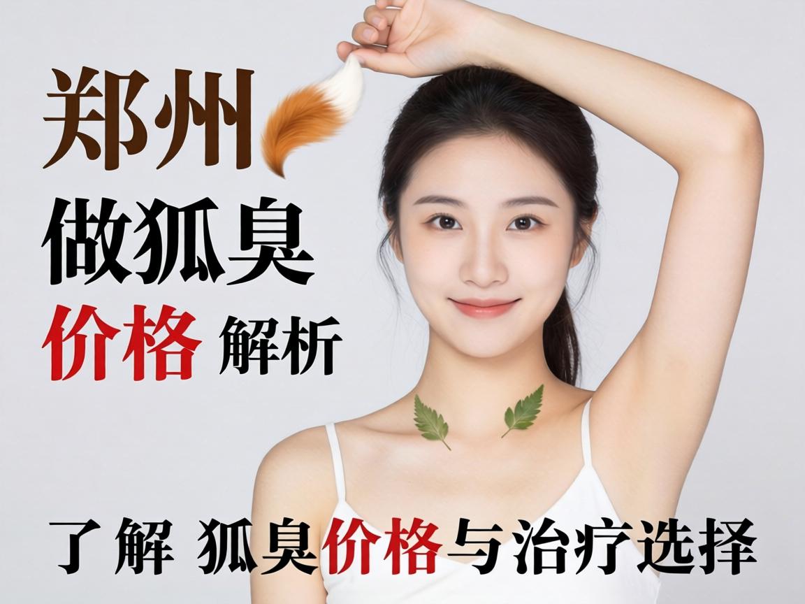 郑州做狐臭价格解析，了解狐臭价格与治疗选择