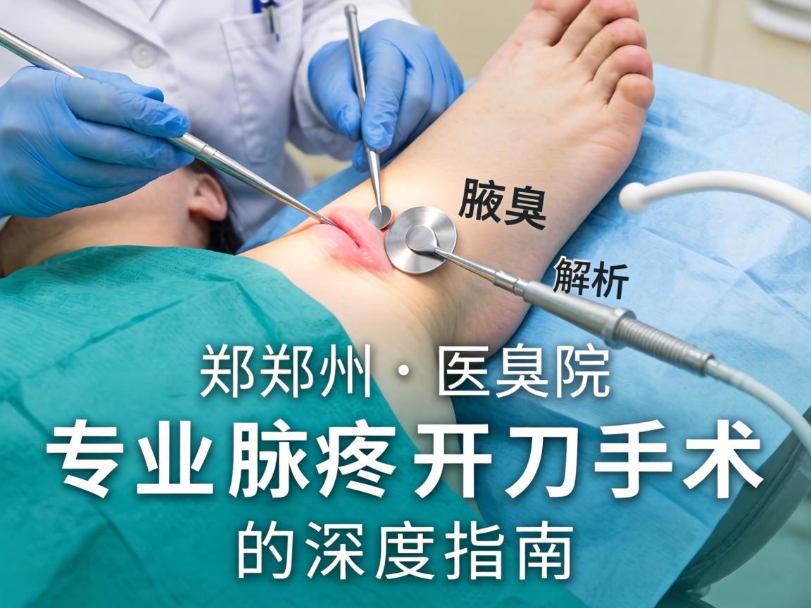 郑州腋臭医院解析，郑州专业腋臭开刀手术的深度指南
