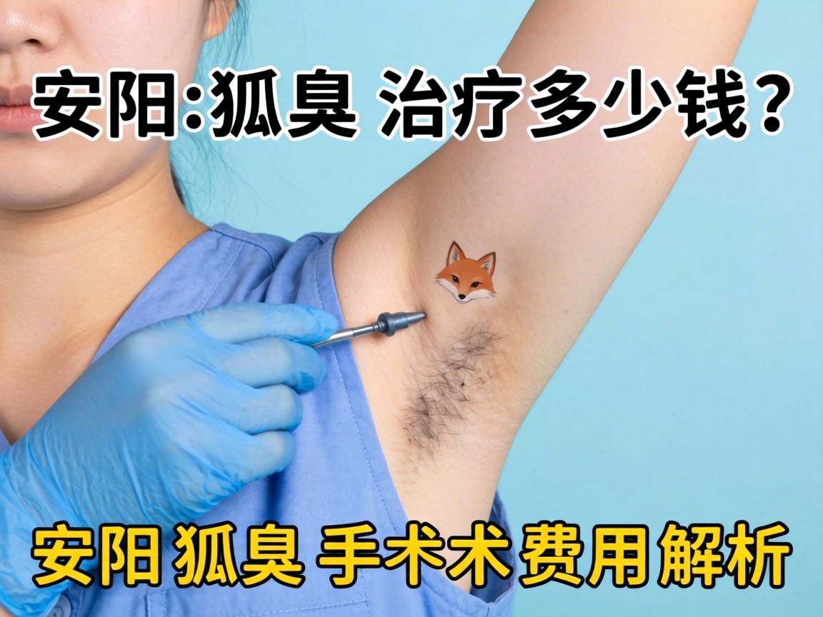 安阳狐臭治疗多少钱？安阳狐臭手术费用解析