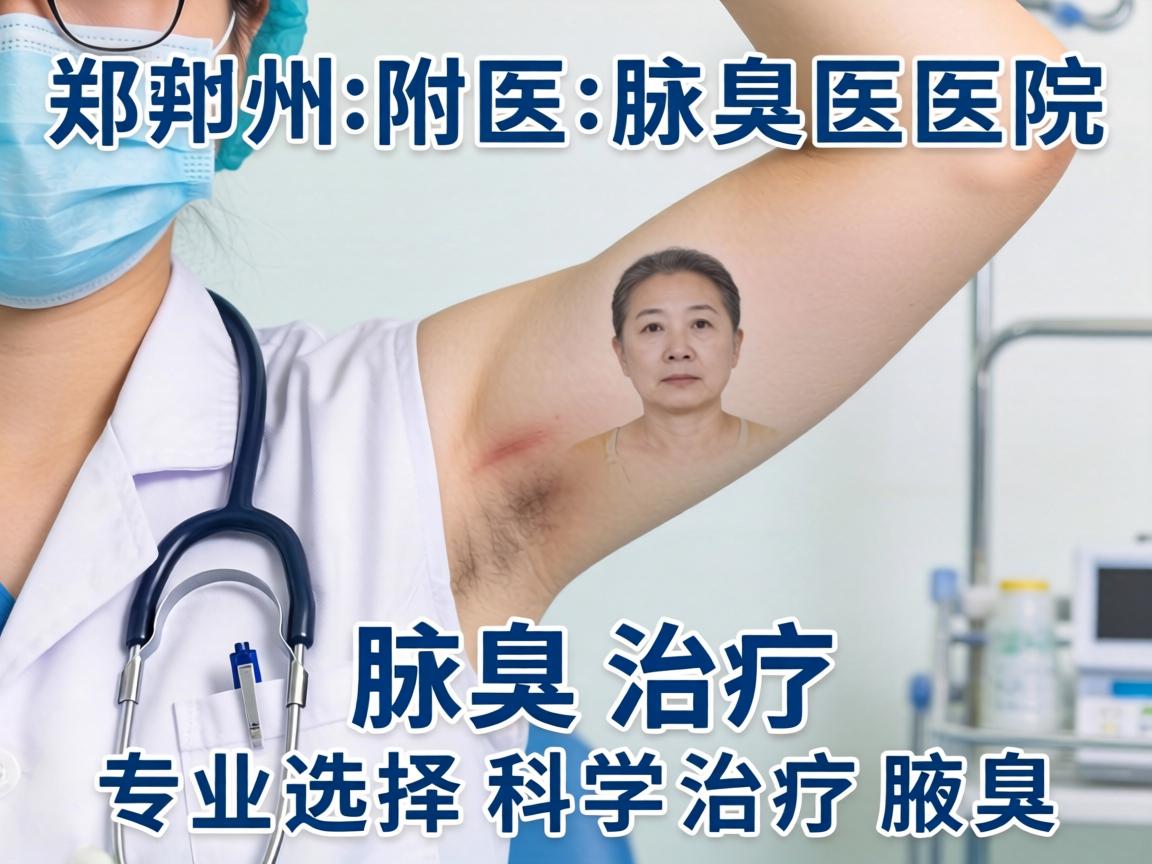 郑州附医腋臭医院解析腋臭治疗 专业选择科学治疗腋臭