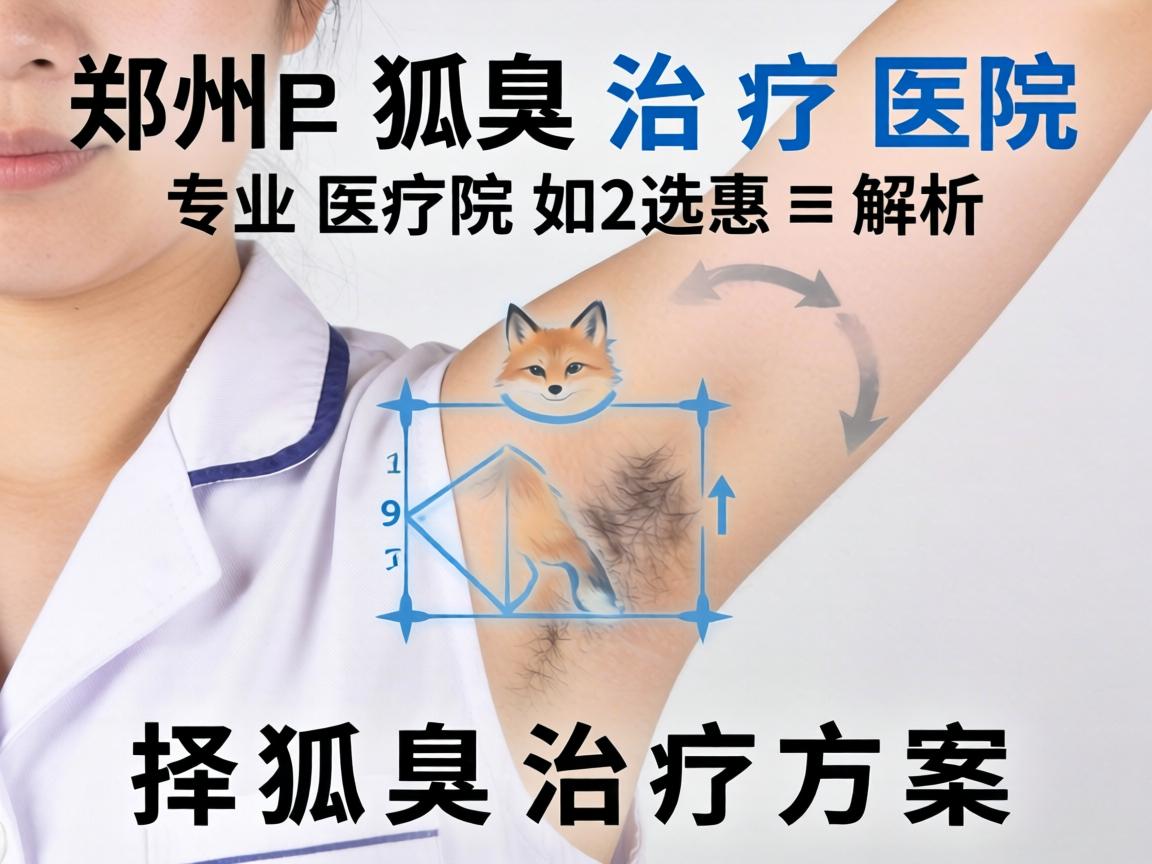 郑州狐臭治疗医院解析，专业医院如何选择狐臭治疗方案