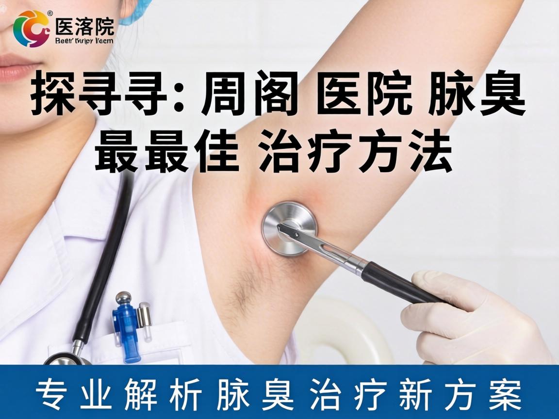 探寻周口医院腋臭最佳治疗方法，专业解析腋臭治疗新方案