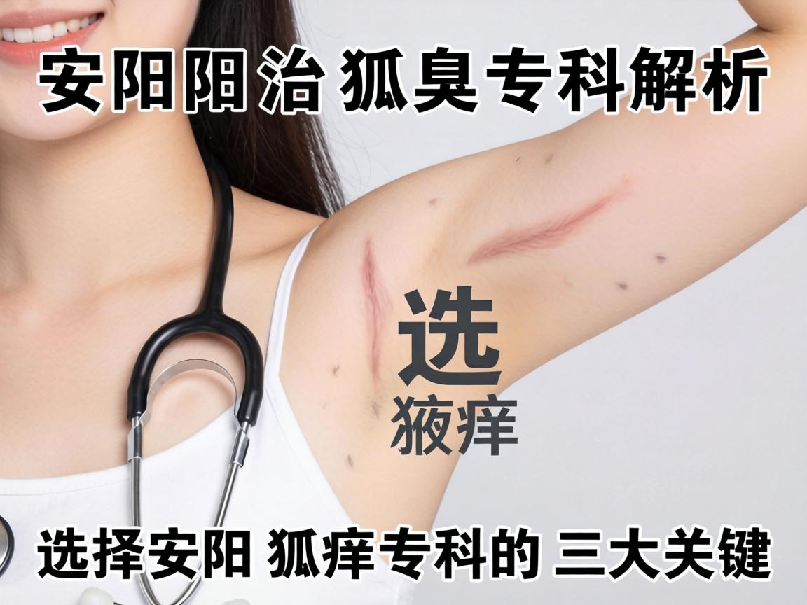 安阳治狐臭专科解析，选择安阳狐臭专科的三大关键