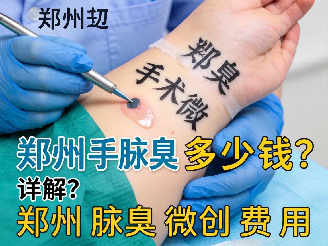 郑州腋臭微创手术多少钱？详解郑州腋臭微创费用