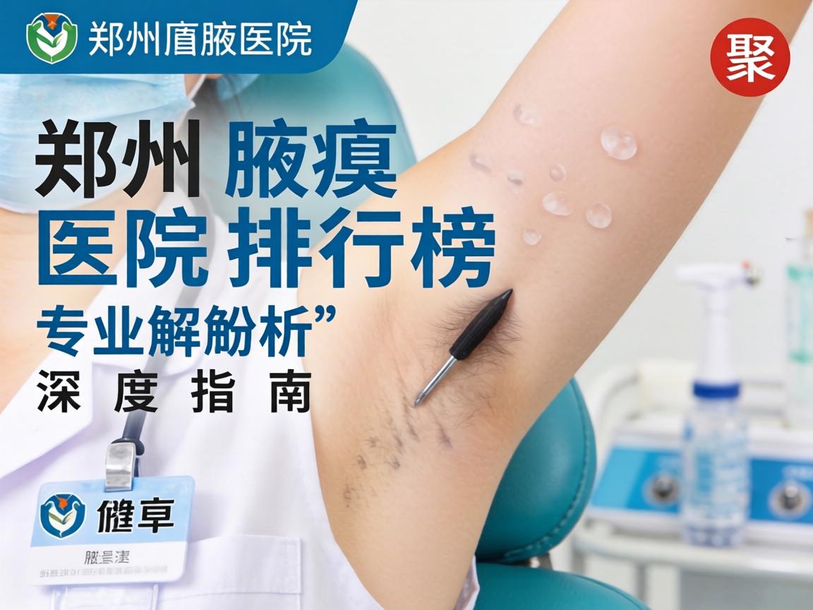 郑州腋臭医院专业解析，聚焦郑州腋臭医院排行榜的深度指南