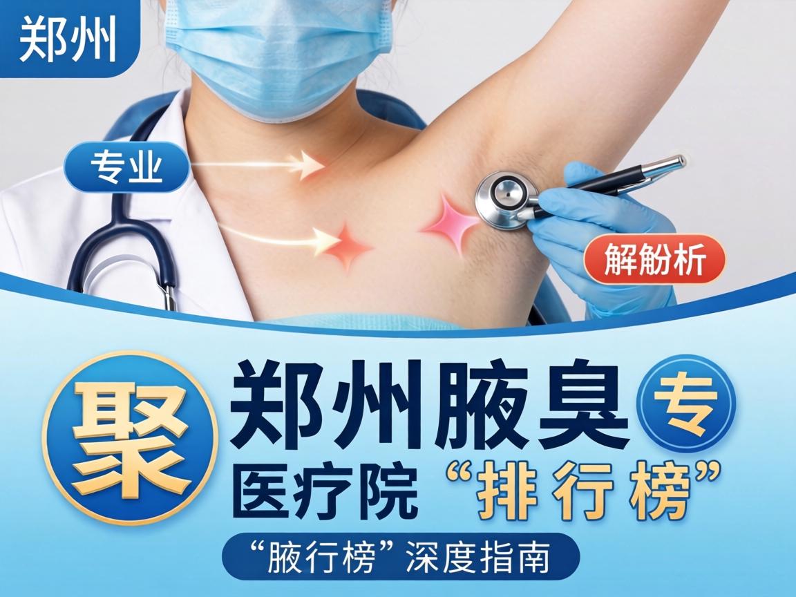 郑州腋臭医院专业解析，聚焦郑州腋臭医院排行榜的深度指南