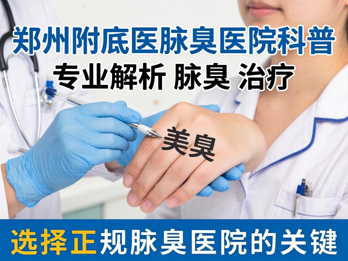 郑州附医腋臭医院科普，专业解析腋臭治疗，选择正规腋臭医院的关键