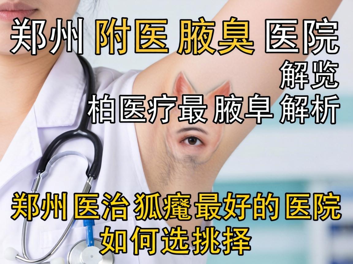 郑州附医腋臭医院解析,郑州医治狐臭最好的医院如何选择 郑州附医腋臭医院解析,郑州医治狐臭最好的医院如何选择
