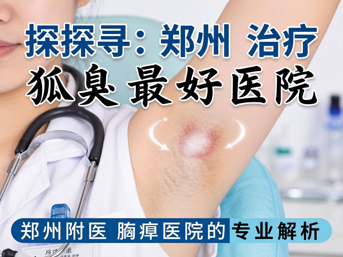 探寻郑州治疗狐臭最好医院,郑州附医腋臭医院的专业解析 探寻郑州治疗狐臭最好医院,郑州附医腋臭医院的专业解析