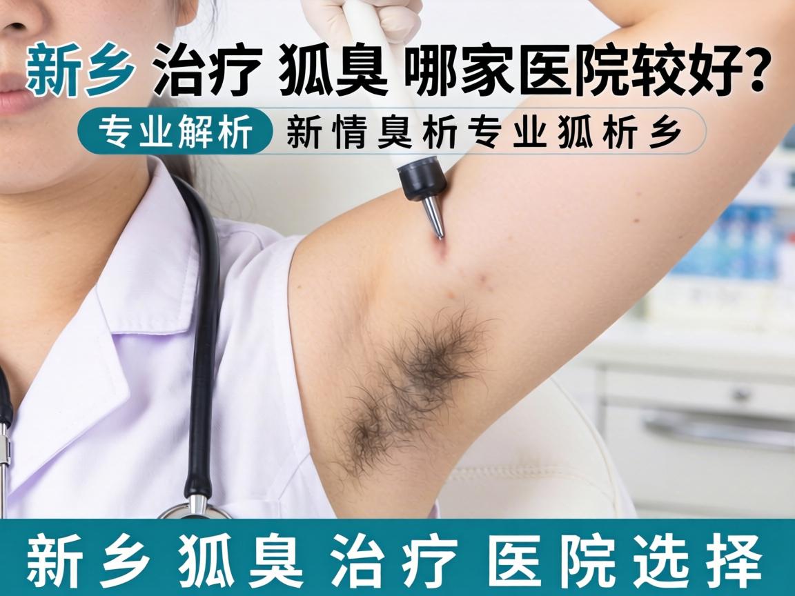 新乡治疗狐臭哪家医院较好？专业解析新乡狐臭治疗医院选择