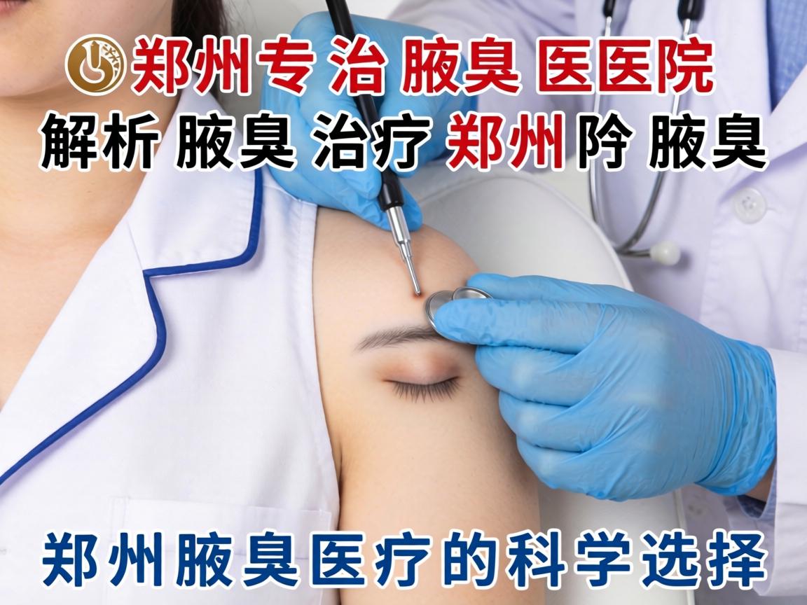 郑州专治腋臭医院解析腋臭治疗，郑州腋臭医疗的科学选择