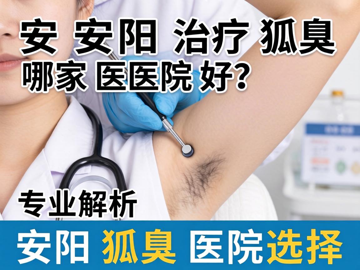 安阳治疗狐臭哪家医院好？专业解析安阳狐臭医院选择