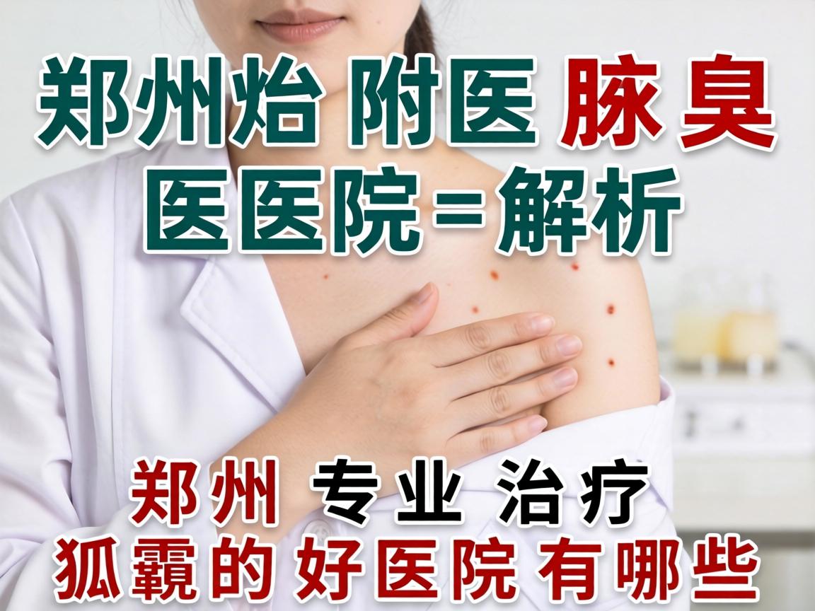 郑州附医腋臭医院解析，郑州专业治疗狐臭的好医院有哪些？