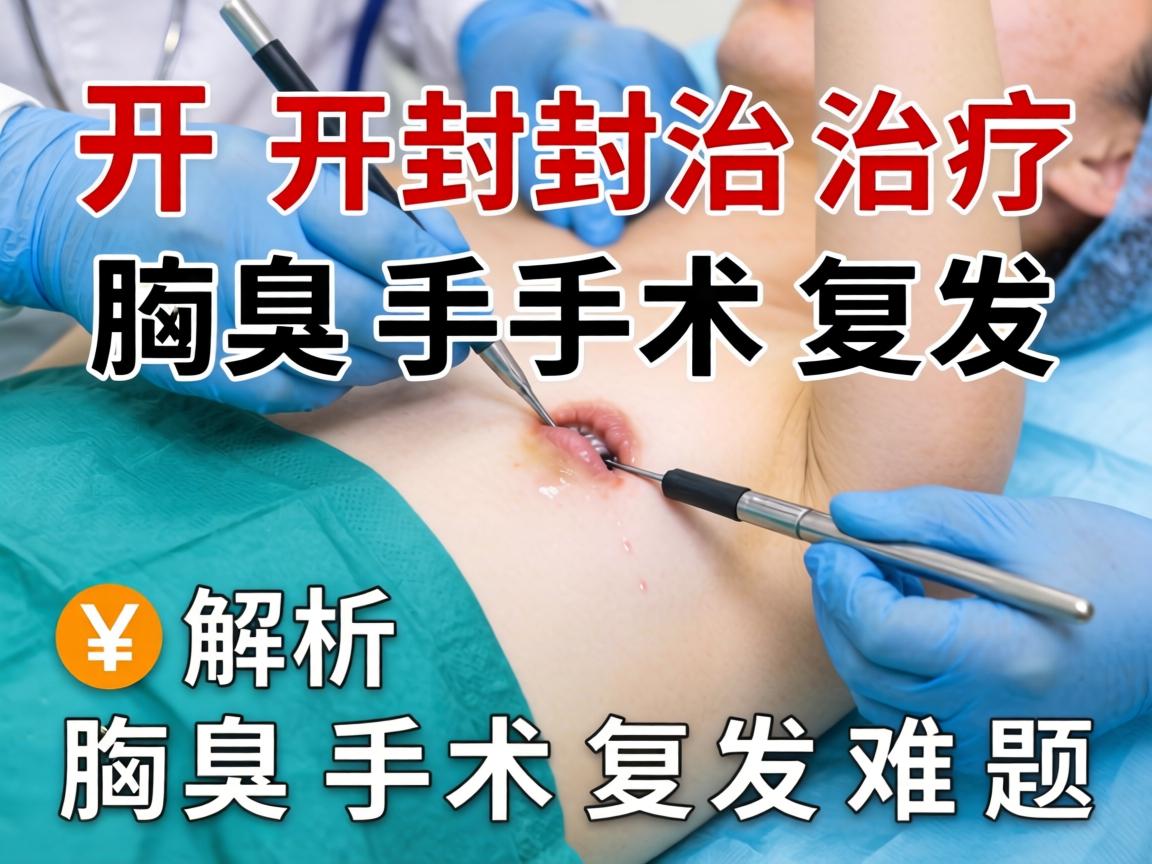 开封治疗腋臭手术复发 解析腋臭手术复发难题