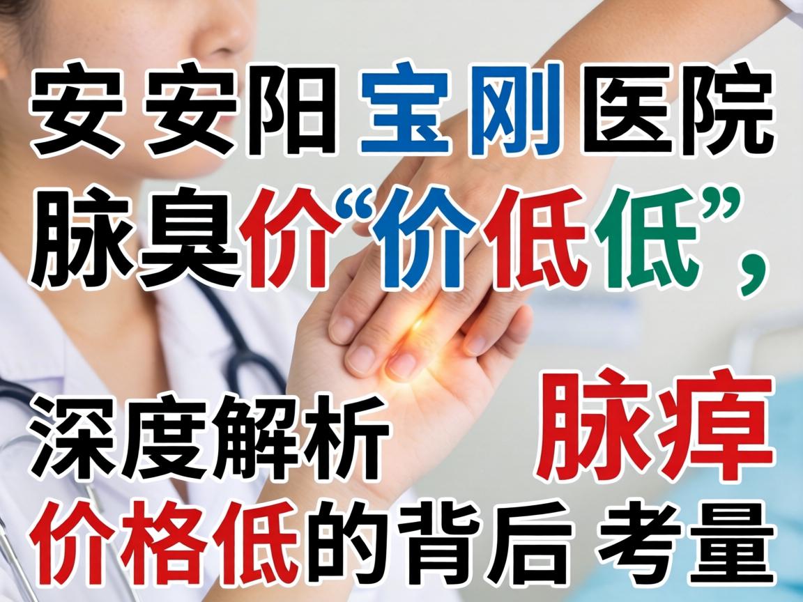 安阳宝刚医院腋臭价格低，深度解析腋臭价格低的背后考量