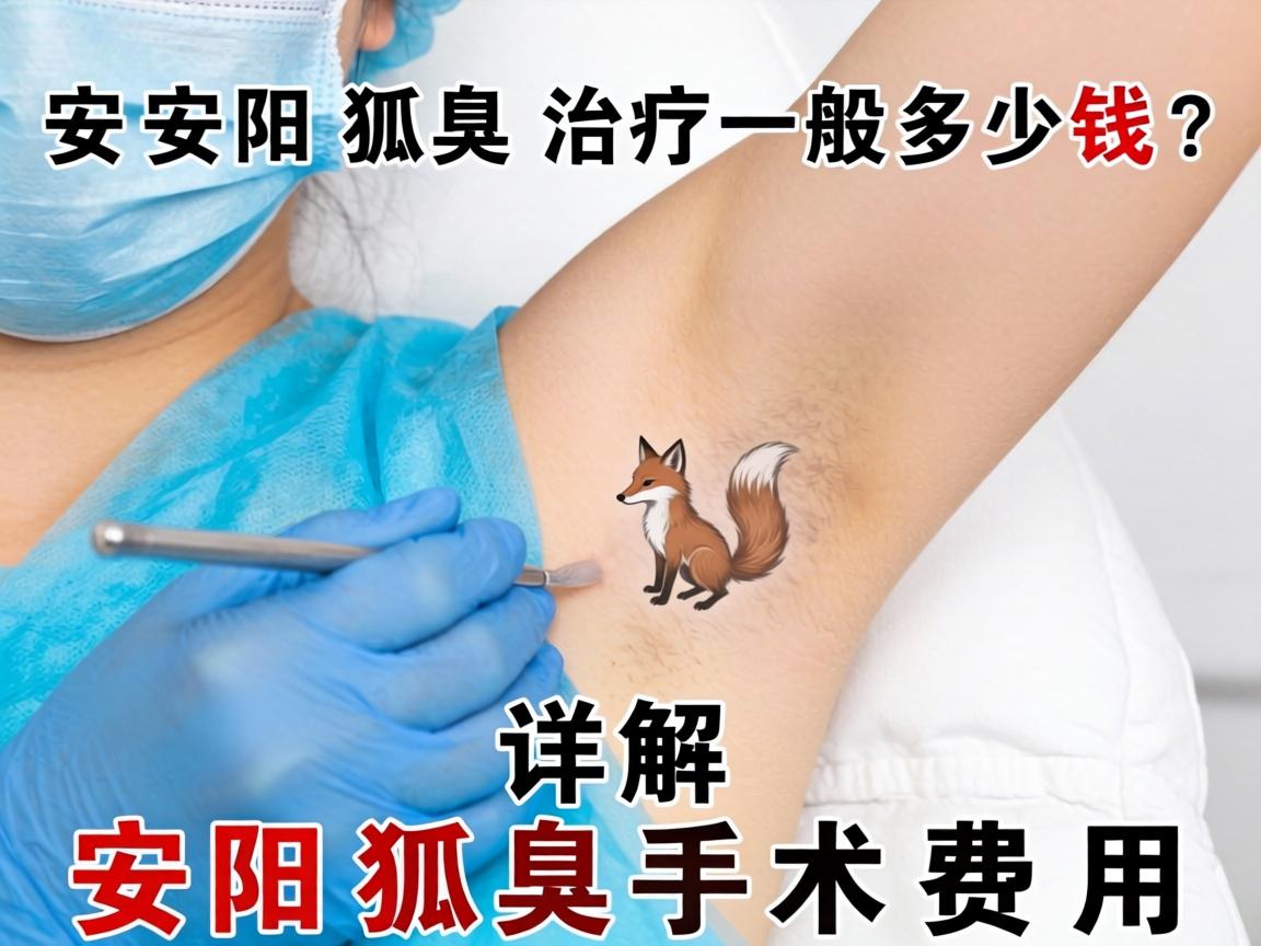 安阳狐臭治疗一般多少钱？详解安阳狐臭手术费用
