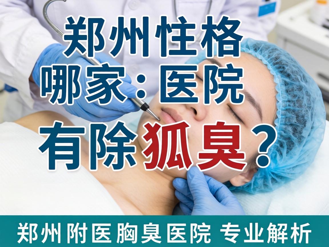 郑州哪家医院有除狐臭?郑州附医腋臭医院专业解析 郑州哪家医院有除狐臭?郑州附医腋臭医院专业解析
