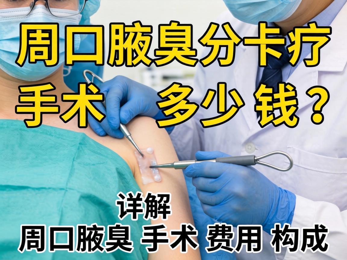周口腋臭手术多少钱？详解周口腋臭手术费用构成