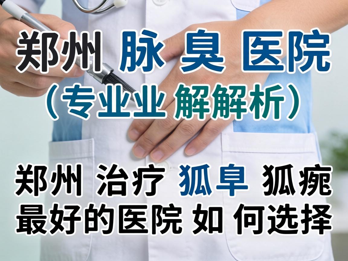 郑州腋臭医院专业解析，郑州治疗狐臭最好的医院如何选择