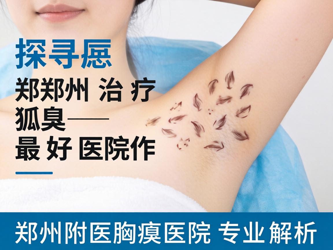 探寻郑州治疗狐臭最好医院，郑州附医腋臭医院专业解析