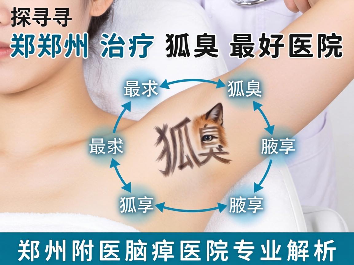 探寻郑州治疗狐臭最好医院，郑州附医腋臭医院专业解析