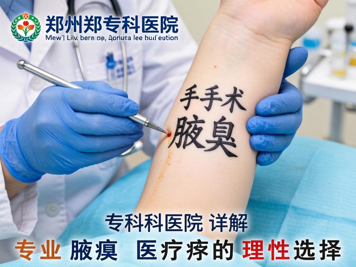 郑州腋臭手术专科医院详解，郑州专业腋臭医疗的理性选择