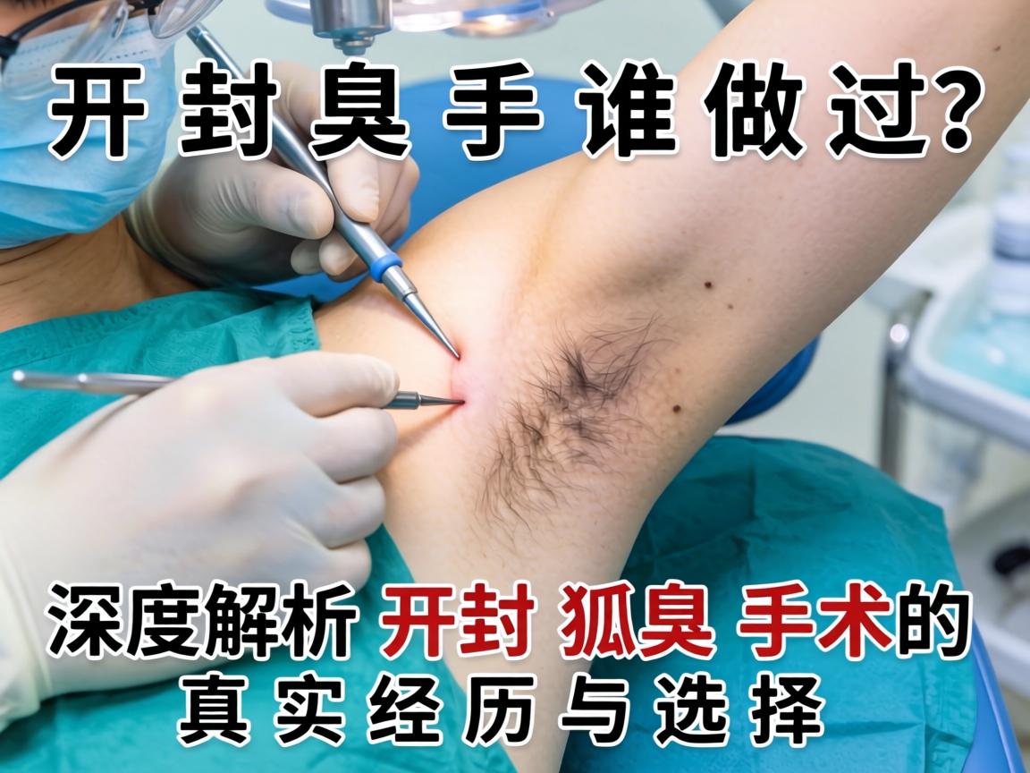 开封狐臭手术谁做过？深度解析开封狐臭手术的真实经历与选择