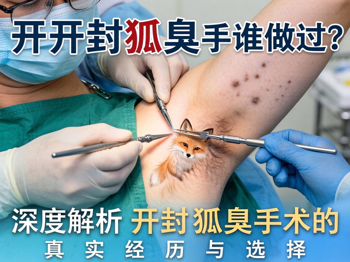开封狐臭手术谁做过？深度解析开封狐臭手术的真实经历与选择