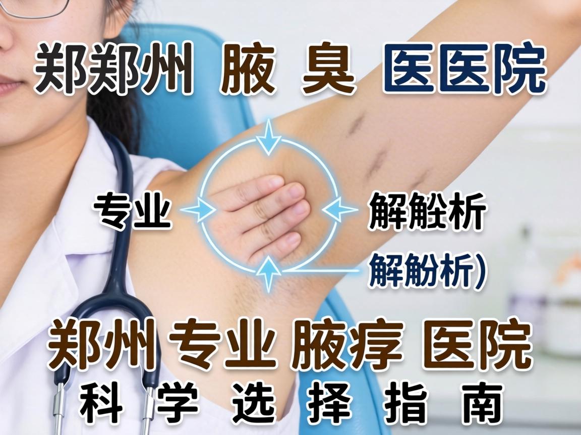 郑州腋臭医院专业解析，郑州专业腋臭医院的科学选择指南