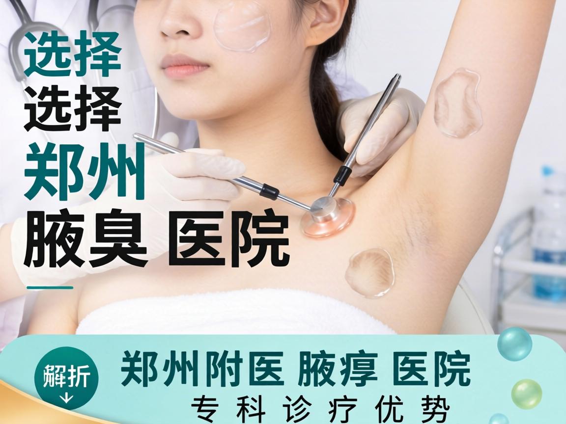 选择郑州腋臭医院，解析郑州附医腋臭医院的专科诊疗优势