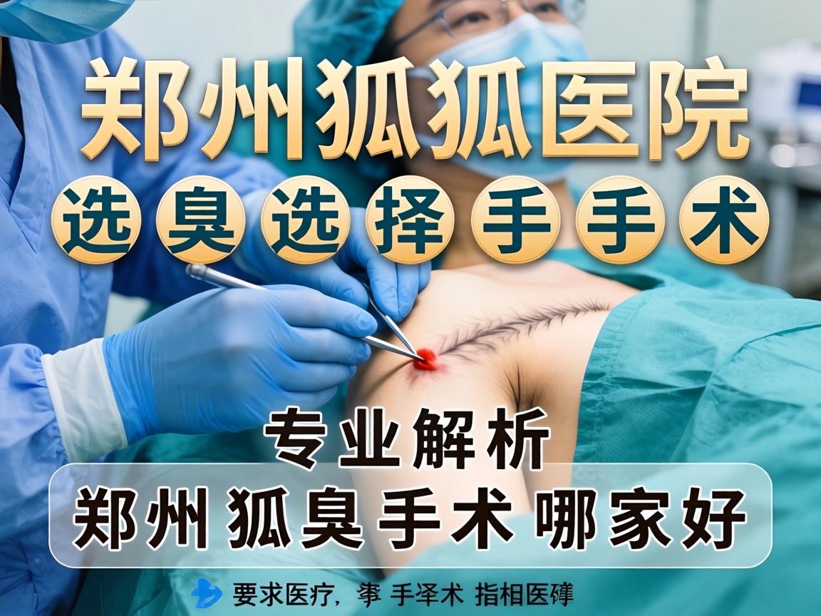 郑州狐臭手术医院选择指南,专业解析郑州狐臭手术哪家好 郑州狐臭手术医院选择指南,专业解析郑州狐臭手术哪家好