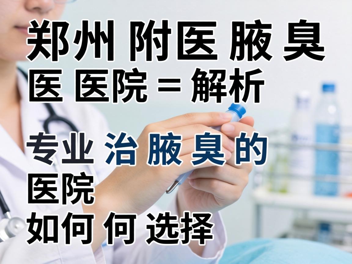郑州附医腋臭医院解析,专业治腋臭的医院如何选择 郑州附医腋臭医院解析,专业治腋臭的医院如何选择