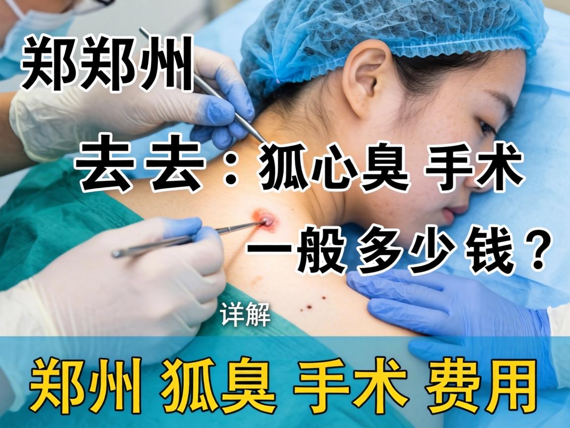 郑州去狐臭手术一般多少钱？详解郑州狐臭手术费用