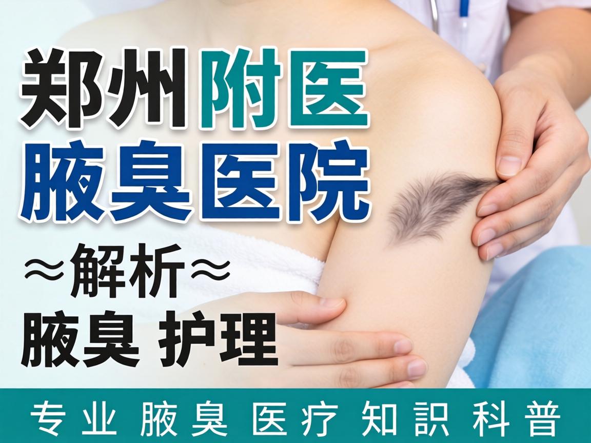 郑州附医腋臭医院解析腋臭护理 专业腋臭医疗知识科普