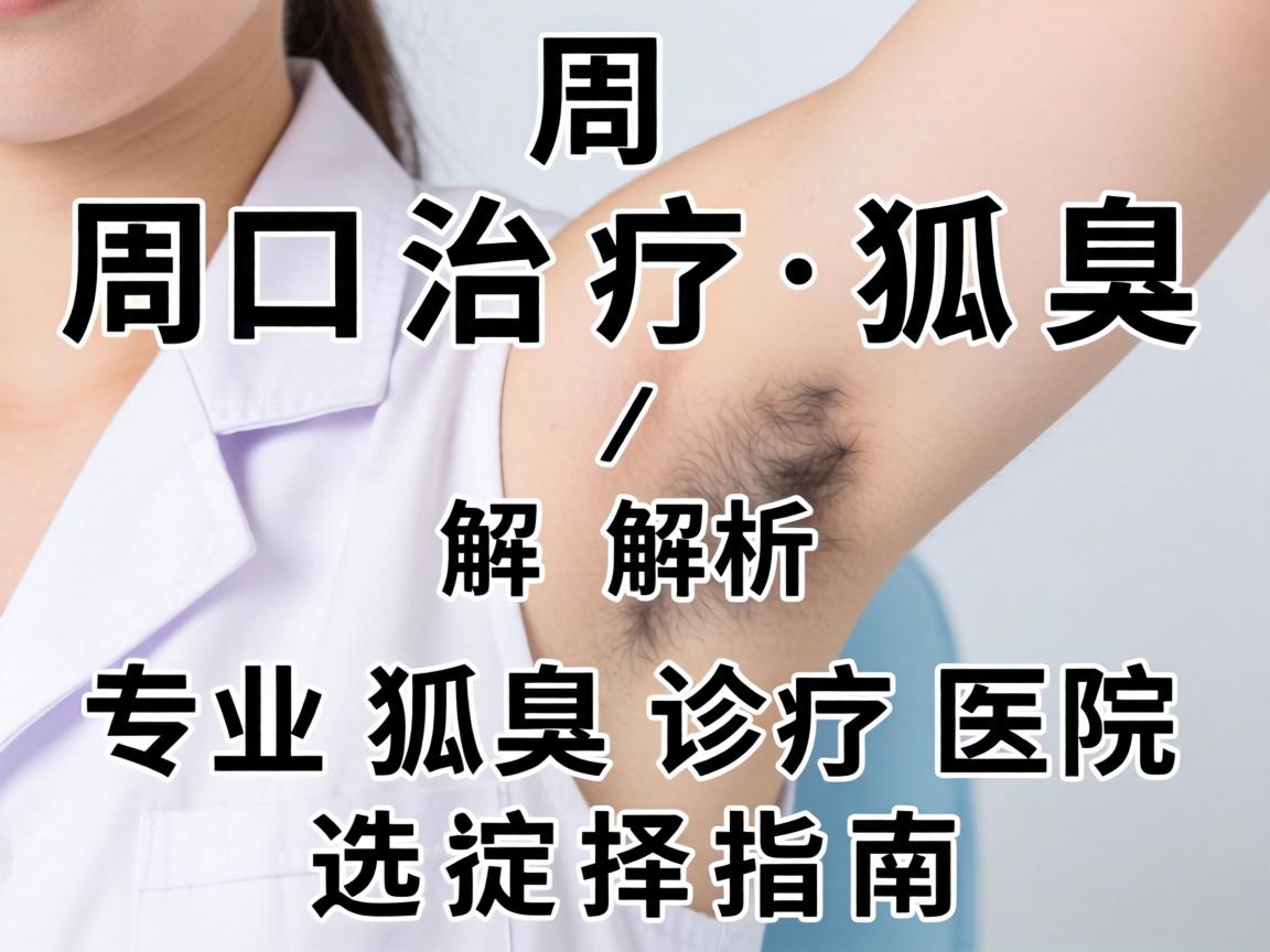 周口治疗狐臭医院解析，周口专业狐臭诊疗医院的选择指南