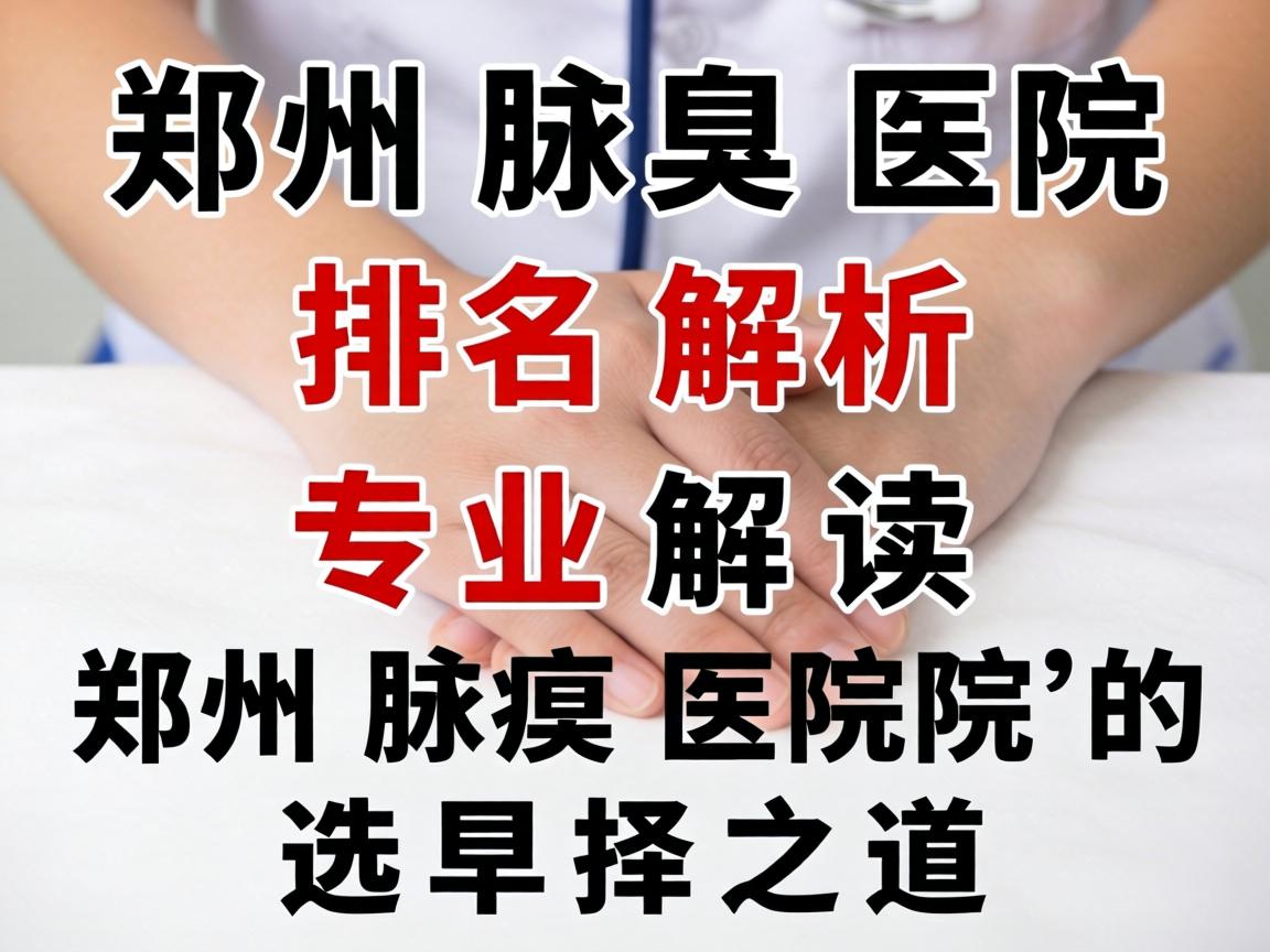 郑州腋臭医院排名解析，专业解读郑州腋臭医院的选择之道