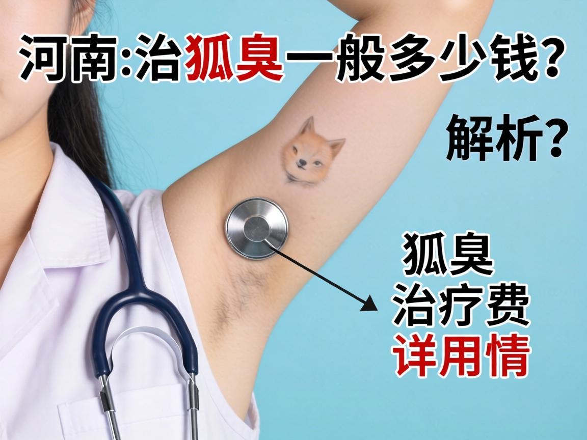 河南治狐臭一般多少钱?解析狐臭治疗费用详情 河南治狐臭一般多少钱?解析狐臭治疗费用详情