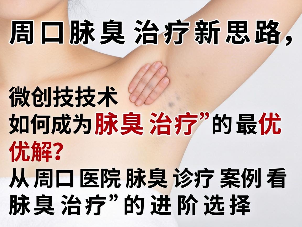 周口腋臭治疗新思路,微创技术如何成为腋臭治疗的最优解?从周口医院腋臭诊疗案例看腋臭治疗的进阶选择 周口腋臭治疗新思路,微创技术如何成为腋臭治疗的最优解?从周口医院腋臭诊疗案例看腋臭治疗的进阶选择