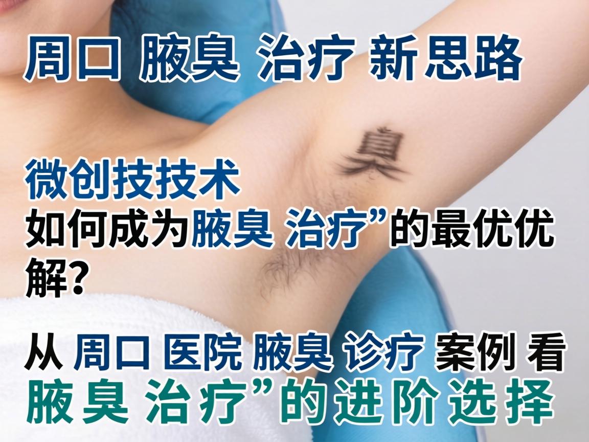 周口腋臭治疗新思路,微创技术如何成为腋臭治疗的最优解?从周口医院腋臭诊疗案例看腋臭治疗的进阶选择 周口腋臭治疗新思路,微创技术如何成为腋臭治疗的最优解?从周口医院腋臭诊疗案例看腋臭治疗的进阶选择